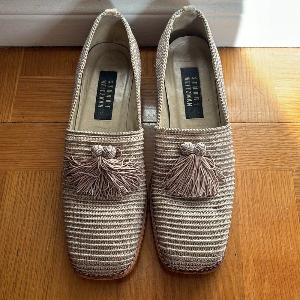 Stuart Weitzman Vintage Tassel Loafers